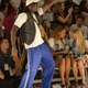 Illustration for article titled Dennis Rodman Had Himself A Good Time At This Fashion Show